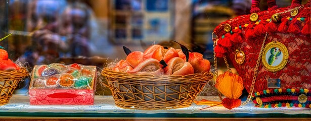 Sweets in Erice Sicily