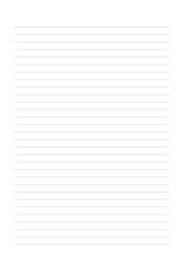 White paper sheet with line pattern background.