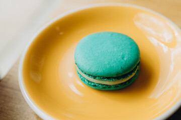 Green macaron