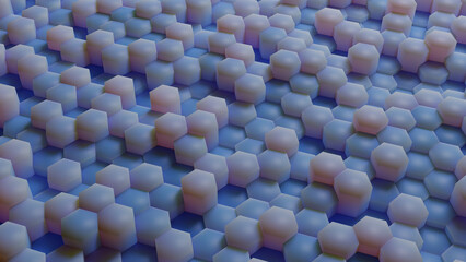 Hexagon shapes inteconnected