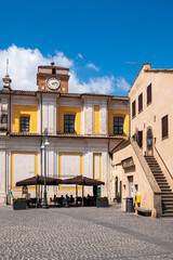 Vittorio Veneto square, Castelnuovo di Porto, Italy