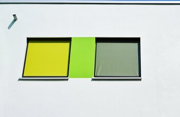 Fototapeta premium window on a wall
