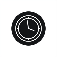 clock vector for website symbol icon presentation