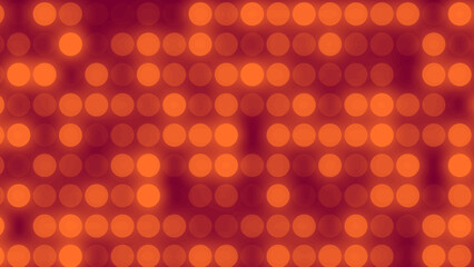 Abstract dot orange color pattern gradient texture technology background.