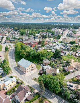 Alytus synagogue is a old building that has been restored and now one of the most visited attractions in the Alytus city, Lithuania