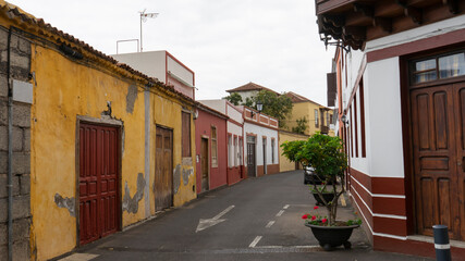 Town street in spain