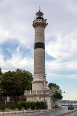 Fototapeta na wymiar Lighthouse in Istambul