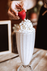 strawberry shake