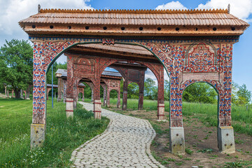 Obraz premium Gallery of the Szekler Gates, Odorheiu Secuiesc, Harghita, Transylvania, Romania