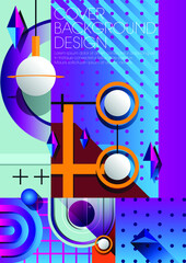 Retro abstract design are applicable for using on poster, CD DVD cover  and other creative applications