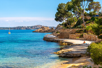 Obraz premium Mallorca island. Beach Cala Fornells