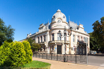 Kniaz Alexander Battenberg Square in city of Ruse, Bulgaria