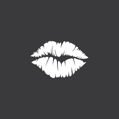 lips logo background