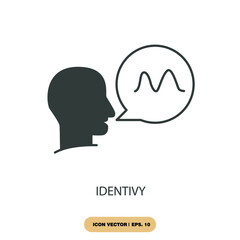 identivy icons  symbol vector elements for infographic web