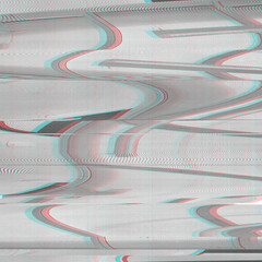 Digital Scan Lines feedback Warp Digital Glitch Background