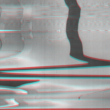 Digital Scan Lines feedback Warp Digital Glitch Background