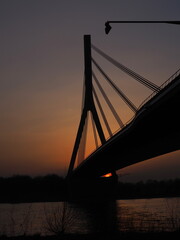 Obraz premium Rheinbrücke in Wesel