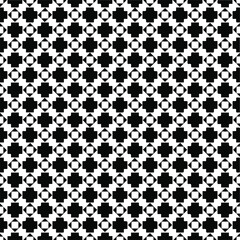 Abstract background with black and white pattern. Unique geometric vector swatch. Perfect for site backdrop, wrapping paper, wallpaper, textile and surface design. 