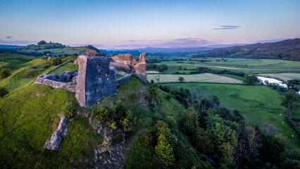 Fototapeta na wymiar Dryslwyn Castle in South Wales