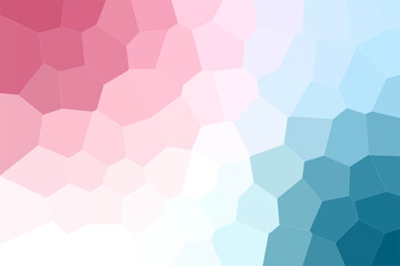 Obraz na płótnie Canvas White, pink, and blue low poly rock texture pattern background. 
