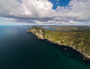 Fototapeta na wymiar Bay of islands in New Zealand's far North