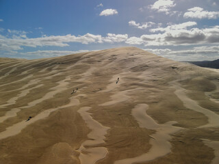 Cape Reinga Sand Dunes in New Zealand's far North