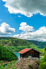 Wanderung rund um die Talsperre Leibis-Lichte bei Oberweißbach - Thüringen - Deutschland