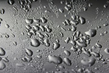 Fototapeta na wymiar drops of water on the window