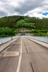 Wanderung rund um die Talsperre Leibis-Lichte bei Oberwei&szlig;bach - Th&uuml;ringen - Deutschland