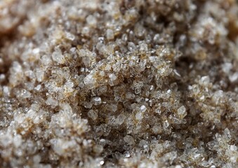 close up of quartz crystals