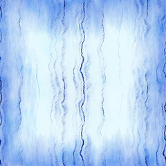 Fototapeta premium Indigo blue mottled grunge wash linen print pattern. Modern nantucket distressed fabric textile effect background in nautical maritime style. Masculine tie dye worn home deco fashion batik design
