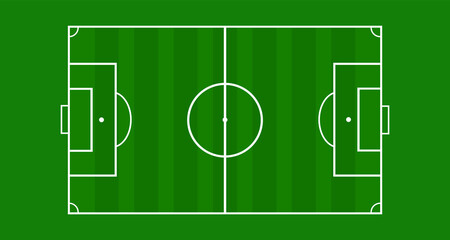 football field graphic element Illustration template design