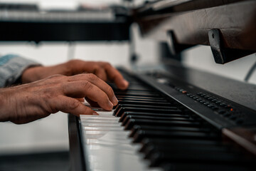 Fototapeta premium Keyboarder