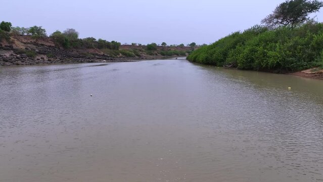 Oti River, a river in Ghana, Africa