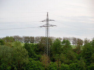 Hochspannungsmasten