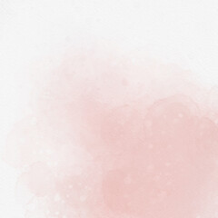 Obraz premium Abstract pink and white watercolor background. Watercolor background for invitations, cards, posters. Texture, abstract background, color splashing