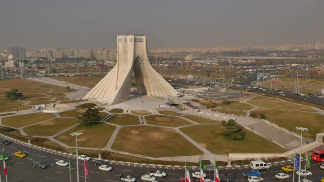 Iran Azadi tower city