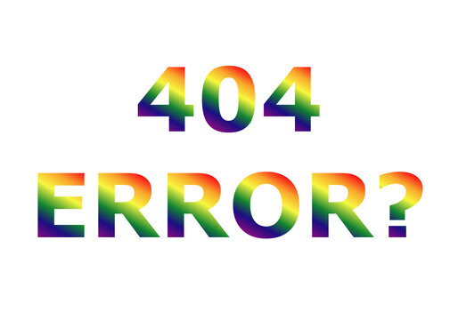 Error 404? lgbt flag