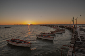 Fishing and Nautical Club Gral D Cerri, Province of Buenos Aires, Argentina.