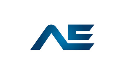 AE linked letters logo icon