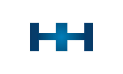HH linked letters logo icon