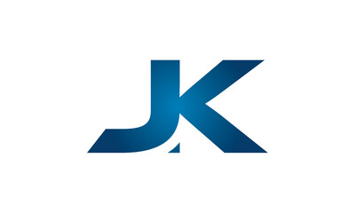 JK linked letters logo icon