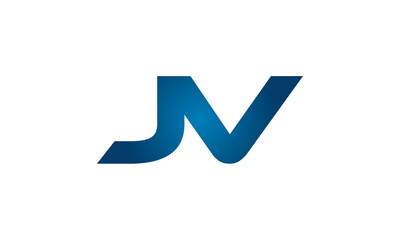JV linked letters logo icon
