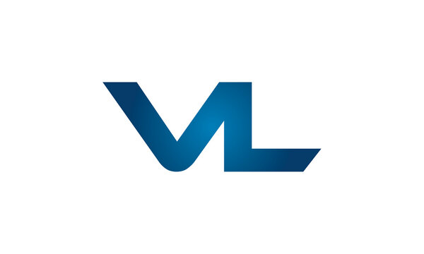 VL linked letters logo icon