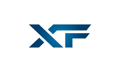 XF linked letters logo icon