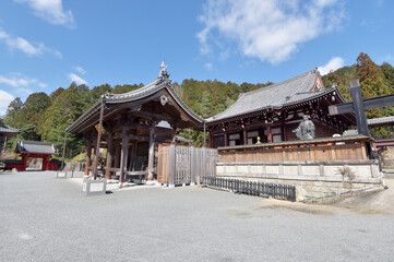 本圀寺　二天門と大本堂　京都市山科区