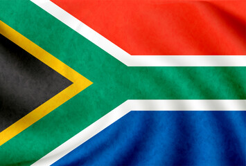 南アフリカ　 国　旗　アイコン