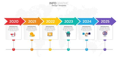 Infographic timeline elements for content, diagram, flowchart, steps, parts, timeline, workflow, chart.