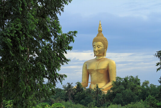 The Big Buddha at Wat Muang Temple, Angthong, Thailand