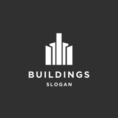 Fototapeta premium Building logo template vector illustration design